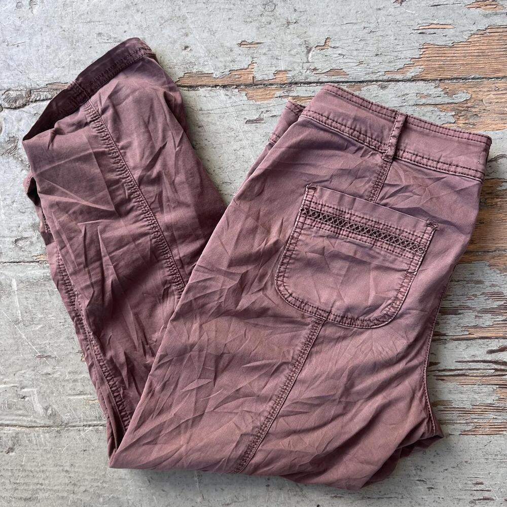 Maurices Brown Y2K Cargo Capri Pants - Size 5/6